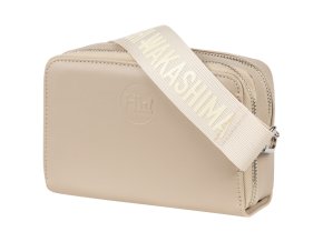 HIDETOSHI WAKASHIMA HIDETOSHI WAKASHIMA "Takameru" Shoulder Bag beige