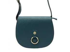 kozena crossbody damska kabelka gregorio 1712 petrolej