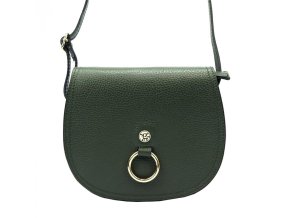 kozena crossbody damska kabelka gregorio 1712 tmava zelena