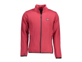 NORWAY 1963 Perfektná Pánska Mikina na zips Červená