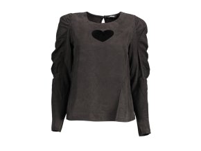 DESIGUAL Štýlová Dámska Košeľa Čierna (Veľkosť S, Farba čierna)