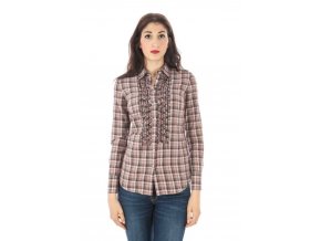 Fred Perry Štýlová Dámska Košeľa Ružová (Veľkosť S, Farba ružová)