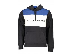 North Sails Perfektná Pánska Mikina Čierna (Veľkosť XL, Farba čierna)
