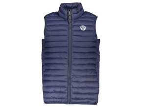 North Sails Perfektná Pánska Zimná Bunda bez Rukávov Modrá (Veľkosť S, Farba modrá)