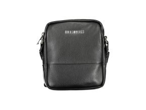 BIKKEMBERGS Praktická Pánska Crossbody Taška 18X22X6cm Čierna