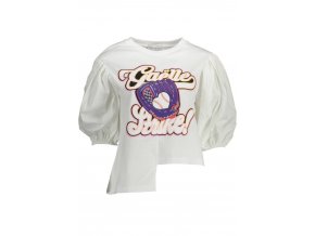 GAELLE PARIS Gaelle Paris T Shirt Maniche 34 Donna Bianco (Veľkosť XS, Farba Biela)