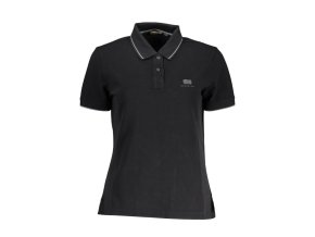 NAPAPIJRI Napapijri Polo Maniche Corte Donna Nero (Veľkosť S, Farba čierna)