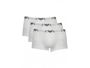 Emporio Armani Perfektné Pánske Boxerky Biela