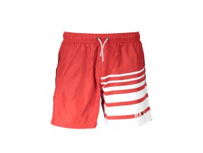KARL LAGERFELD BEACHWEAR Perfektné Pánske Plavky Červená (Veľkosť S, Farba červená)
