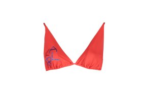 KARL LAGERFELD BEACHWEAR Perfektné Dámske Plavky Vrchný diel Červená (Veľkosť XS, Farba červená)