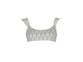 KARL LAGERFELD BEACHWEAR Perfektné Dámske Plavky Vrchný diel Biela (Veľkosť XS, Farba Biela)
