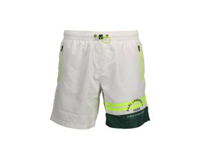 KARL LAGERFELD BEACHWEAR Perfektné Pánske Plavky Biela (Veľkosť S, Farba Biela)