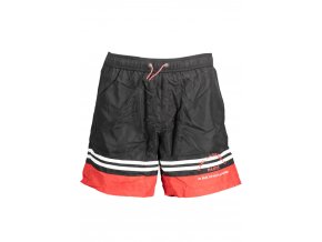 KARL LAGERFELD BEACHWEAR Perfektné Pánske Plavky Čierna (Veľkosť S, Farba čierna)