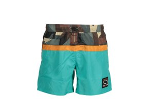 KARL LAGERFELD BEACHWEAR Perfektné Pánske Plavky Zelená (Veľkosť S, Farba zelená)