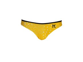 KARL LAGERFELD BEACHWEAR Perfektné Dámske Plavky Spodný diel Žltá (Veľkosť XS, Farba žltá)