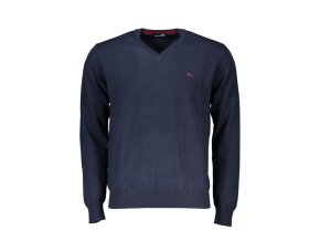 HARMONT & BLAINE Štýlový Pánsky Pulóver Modrá (Veľkosť M, Farba modrá)