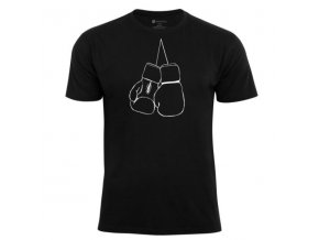Stark Soul® Boxerské Rukavice Prémiové Pánske Tričko krátky rukáv čierne