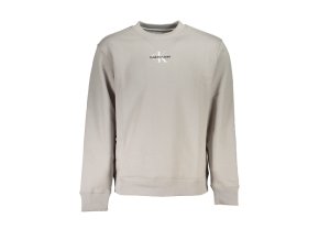 Calvin Klein Perfektná Pánska Mikina Šedá (Veľkosť M, Farba šedá)