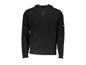 Calvin Klein Štýlový Pánsky Pulóver Čierna (Veľkosť S, Farba čierna)