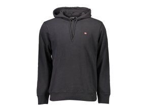 Napapijri Perfektná Pánska Mikina Čierna (Veľkosť S, Farba čierna)