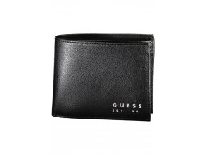 Pánska Peňaženka GUESS JEANS Čierna (Veľkosť UNI, Farba čierna)