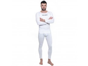 KIRKJUBOUR ® Pánske Termoprádlo Set 2 pack Biele (Veľkosť L, Farba Biela)
