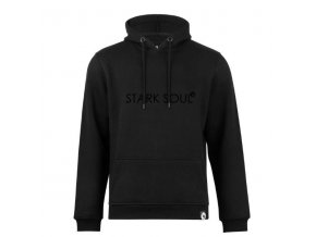 Stark Soul® Dámska Hrubá Mikina bez zipsu Logo čierna (Veľkosť S, Farba čierna)