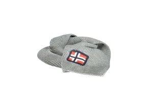 NORWAY 1963 Štýlový Pánsky Šál Šedá (Veľkosť UNI, Farba šedá)
