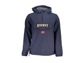 NORWAY 1963 Perfektná Pánska Bunda Modrá