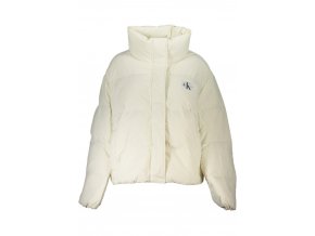 Calvin Klein Perfektná Dámska Bunda Biela (Veľkosť XS, Farba Biela)