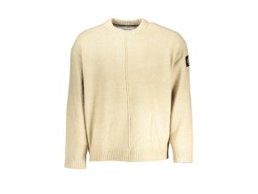 Calvin Klein Štýlový Pánsky Pulóver Béžová (Veľkosť S, Farba Bežová)