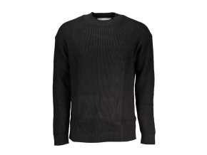 Calvin Klein Štýlový Pánsky Pulóver Čierna (Veľkosť M, Farba čierna)