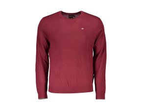 Napapijri Štýlový Pánsky Pulóver Červená (Veľkosť M, Farba červená)
