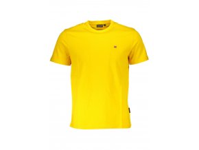 Napapijri Perfektné Pánske Tričko Krátky Rukáv Žltá