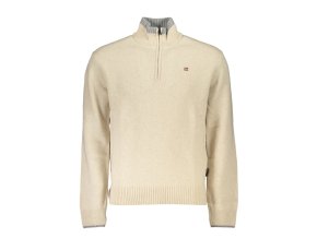 Napapijri Štýlový Pánsky Pulóver Béžová (Veľkosť S, Farba Bežová)