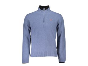Napapijri Štýlový Pánsky Pulóver Modrá (Veľkosť M, Farba modrá)