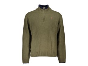 Napapijri Štýlový Pánsky Pulóver Zelená (Veľkosť M, Farba zelená)