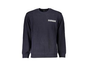 Napapijri Perfektná Pánska Mikina Modrá (Veľkosť S, Farba modrá)
