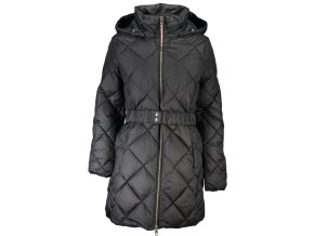 Tommy Hilfiger Perfektná Dámska Bunda Čierna