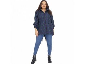 BRAVE SOUL Plus Size Fishtail Women Parka XLJK-RAVECHECK