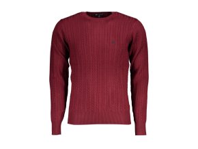 U.S. GRAND POLO Štýlový Pánsky Pulóver Červená (Veľkosť 2XL, Farba červená)