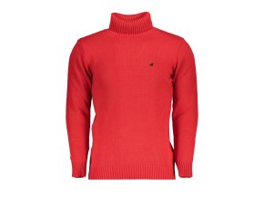 U.S. GRAND POLO Štýlový Pánsky Pulóver Červená (Veľkosť 2XL, Farba červená)