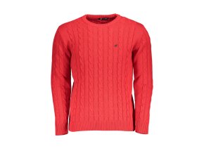 U.S. GRAND POLO Štýlový Pánsky Pulóver Červená (Veľkosť 2XL, Farba červená)
