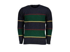 U.S. GRAND POLO Štýlový Pánsky Pulóver Modrá (Veľkosť 2XL, Farba modrá)