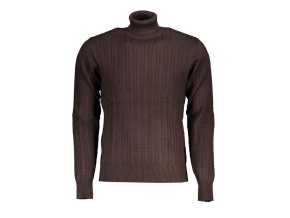 U.S. GRAND POLO Štýlový Pánsky Pulóver Hnedá (Veľkosť 2XL, Farba Hnedá)