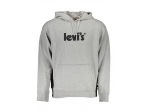 LEVI'S Perfektná Pánska Mikina Šedá