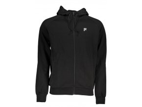Fila Perfektná Pánska Mikina na zips Čierna (Veľkosť XS, Farba čierna)
