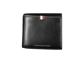 Pánska Peňaženka Tommy Hilfiger Čierna (Veľkosť UNI, Farba čierna)