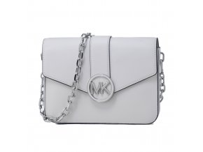 Dámska Kabelka MICHAEL KORS 23X5X17CM 35T2SNML2L-OPTIC-WHITE