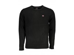 NORWAY 1963 Štýlový Pánsky Pulóver Čierna (Veľkosť 3XL, Farba čierna)